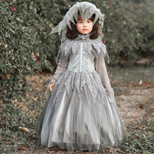 Carregar imagem no visualizador da galeria, FANTASIA NOIVA CADÁVER INFANTIL LUXO
