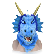 Carregar imagem no visualizador da galeria, MÁSCARA DRAGÃO DINOSSAURO MEXE A BOCA
