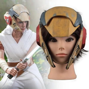 MÁSCARA CAPACETE STAR WARS  9 - REY