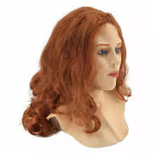 Carregar imagem no visualizador da galeria, MÁSCARA REALISTA MULHER RUIVA COSPLAY
