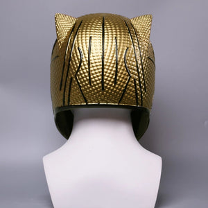 MÁSCARA CAPACETE PANTERA NEGRA COSPLAY PVC