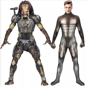 FANTASIA ALIEN VS PREDADOR MACACÃO 3D INFANTIL E ADULTO