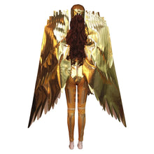 Carregar imagem no visualizador da galeria, FANTASIA MULHER MARAVILHA 1984 EAGLE ARMOR COM ASAS COSPLAY PROFISSIONAL
