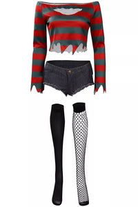FANTASIA KIT FREDDY KRUEGER FEMININA