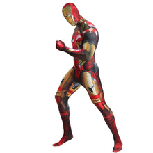 Carregar imagem no visualizador da galeria, FANTASIA HOMEM DE FERRO ADULTO E INFANTIL MACACÃO 3D - COSPLAY
