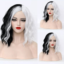 Carregar imagem no visualizador da galeria, PERUCA CRUELLA DE VIL 101 DÁLMATAS COSPLAY
