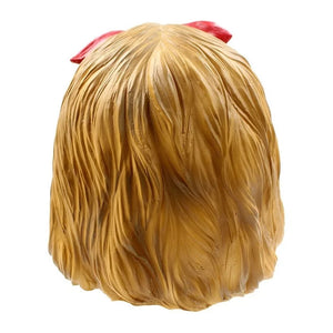MÁSCARA MULHER ROSTO DUPLO OLHOS COSPLAY