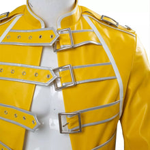Carregar imagem no visualizador da galeria, JAQUETA AMARELA FANTASIA FREDDIE MERCURY
