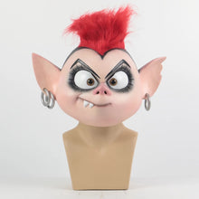 Carregar imagem no visualizador da galeria, MÁSCARA TROLLS WORLD TOUR 2 RAINHA PUNK COSPLAY
