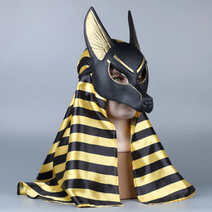 MÁSCARA ANÚBIS EGÍPCIO COSPLAY