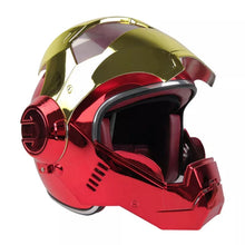 Carregar imagem no visualizador da galeria, CAPACETE MOTOCICLISTA HOMEM DE FERRO
