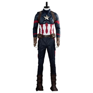 FANTASIA CAPITÃO AMÉRICA GUERRA CIVIL COSPLAY PROFISSIONAL