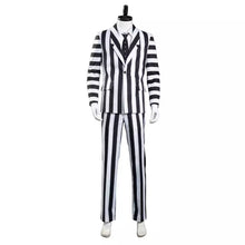 Carregar imagem no visualizador da galeria, FANTASIA TERNO BEETLEJUICE COSPLAY PROFSSIONAL
