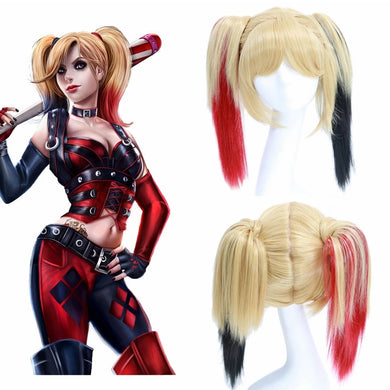 FANTASIA HARLEY QUINN _ ARLEQUINA VESTIDO VERMELHO O ESQUADRÃO SUICIDA –  H2L COSPLAY