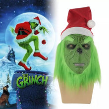 Carregar imagem no visualizador da galeria, MÁSCARA GRINCH NATAL COSPLAY
