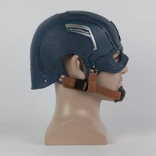 Carregar imagem no visualizador da galeria, MÁSCARA CAPITÃO AMÉRICA PROFISSIONAL COSPLAY
