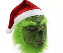 Carregar imagem no visualizador da galeria, MÁSCARA GRINCH NATAL COSPLAY

