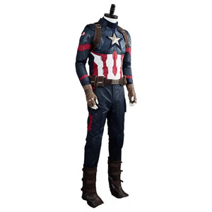 FANTASIA CAPITÃO AMÉRICA GUERRA CIVIL COSPLAY PROFISSIONAL