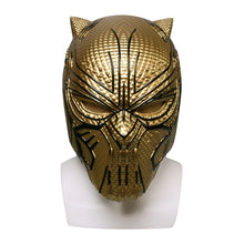 Carregar imagem no visualizador da galeria, MÁSCARA CAPACETE PANTERA NEGRA COSPLAY PVC
