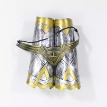 Carregar imagem no visualizador da galeria, BRACELETES + TIARA MULHER MARAVILHA
