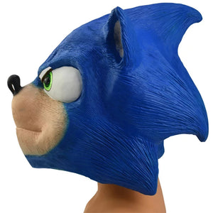 MÁSCARA SONIC HEDGEHOG COSPLAY