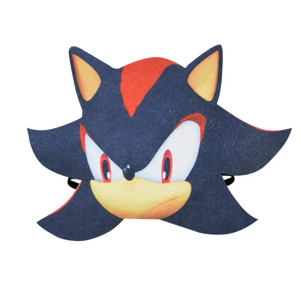Fantasia do Sonic Infantil Shadow Longa Com Máscara P 2-4