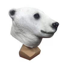 Carregar imagem no visualizador da galeria, MÁSCARA URSO BRANCO COSPLAY
