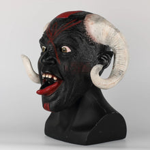 Carregar imagem no visualizador da galeria, MÁSCARA CHIFRES DEMÔNIO DIABO COSPLAY
