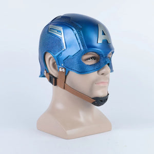 MÁSCARA CAPITÃO AMÉRICA PVC PROFISSIONAL