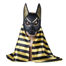 Carregar imagem no visualizador da galeria, MÁSCARA ANÚBIS EGÍPCIO COSPLAY
