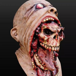 MÁSCARA ZUMBI CAVEIRA COSPLAY