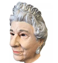 Carregar imagem no visualizador da galeria, MÁSCARA RAINHA ELIZABETH  MULHER IDOSA COSPLAY
