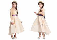 Carregar imagem no visualizador da galeria, FANTASIA INFANTIL ANNA - FROZEN 2 VESTIDO BEGE CREME
