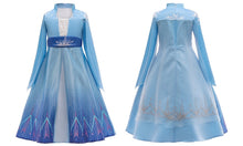 Carregar imagem no visualizador da galeria, FANTASIA ELSA INFANTIL - FROZEN 2  VESTIDO FLORESTA ENCANTADA
