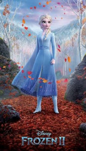 FANTASIA ELSA INFANTIL - FROZEN 2  VESTIDO FLORESTA ENCANTADA
