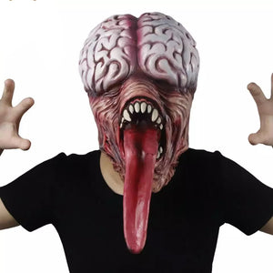 MÁSCARA ZUMBI LÍNGUA COSPLAY