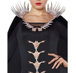 FANTASIA MALÉVOLA ADULTO COM CHIFRES COSPLAY