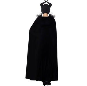 FANTASIA MALÉVOLA ADULTO COM CHIFRES COSPLAY