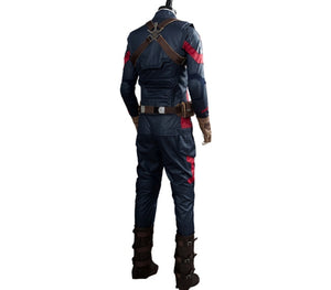 FANTASIA CAPITÃO AMÉRICA GUERRA CIVIL COSPLAY PROFISSIONAL