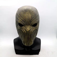 Carregar imagem no visualizador da galeria, MÁSCARA PANTERA NEGRA BRONZE  LÁTEX
