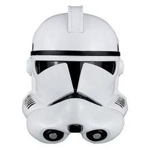 Carregar imagem no visualizador da galeria, MÁSCARA STAR WARS BRANCA PVC
