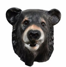 Carregar imagem no visualizador da galeria, MÁSCARA REALISTA EM LÁTEX URSO PRETO
