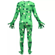 Carregar imagem no visualizador da galeria, FANTASIA MINECRAFT CREEPER INFANTIL COSPLAY
