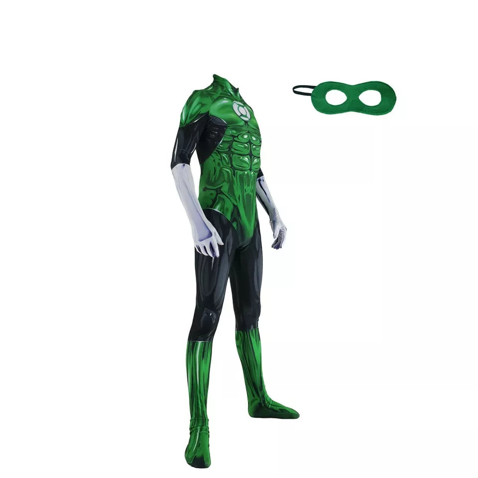 Cosplay Lanterna Verde Profissional Adulto Masculino