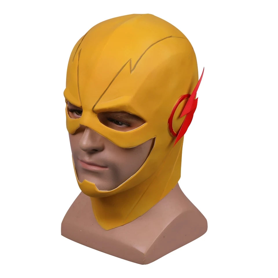 Máscara The Flash Reverso Amarela - H2L Cosplay – H2L COSPLAY