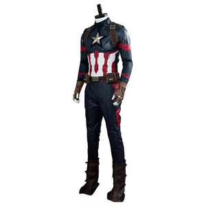 FANTASIA CAPITÃO AMÉRICA GUERRA CIVIL COSPLAY PROFISSIONAL