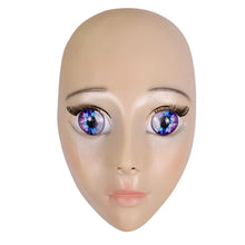 Carregar imagem no visualizador da galeria, MÁSCARA ROSTO MENINA MULHER OLHOS GRANDES COSPLAY
