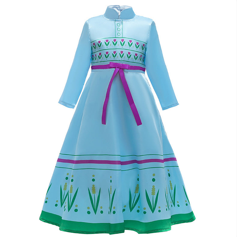 FANTASIA INFANTIL ELSA CRIANÇA - FROZEN