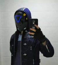 Carregar imagem no visualizador da galeria, MÁSCARA CAPACETE JOGO OVERWATCH LED
