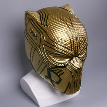 Carregar imagem no visualizador da galeria, MÁSCARA CAPACETE PANTERA NEGRA COSPLAY PVC
